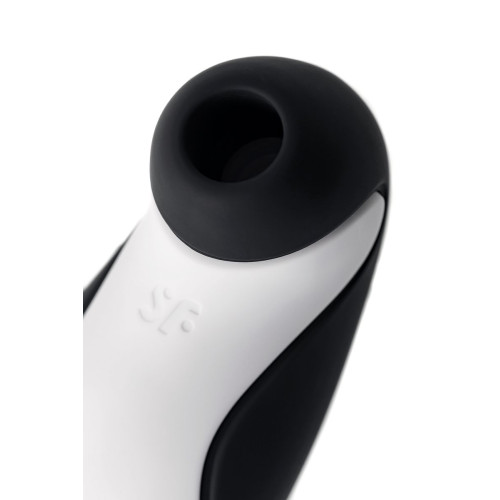 Вакуум-волновой бесконтактный стимулятор клитора Satisfyer Orca, силикон, черный, 11,5 см.