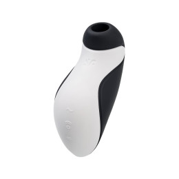 Вакуумно-волновой бесконтактный стимулятор клитора Satisfyer Orca, силикон, черный, 11,5 см.