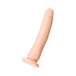 Фаллоимитатор RealStick Silicone Matt B, силикон, телесный, 21,5 см