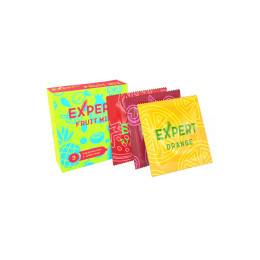 Презервативы EXPERT Fruit Mix,фруктовые ароматизированные , 3 шт