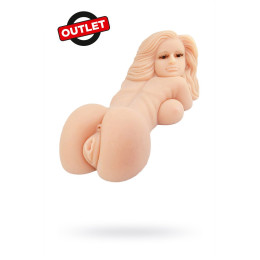**АУТЛЕТ** Мастурбатор реалистичный тело,  XISE, TPR, телесный, 62,5 см