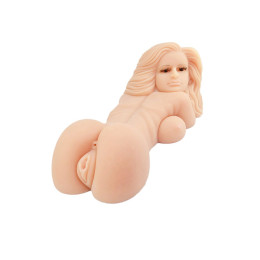 **АУТЛЕТ** Мастурбатор реалистичный тело,  XISE, TPR, телесный, 62,5 см