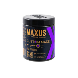 Презервативы Maxus Custom Made 60 гладкие X-Edition, 15 шт