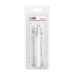 Насадка на пенис TOYFA Basic, TPE, прозрачный, 12,5 см