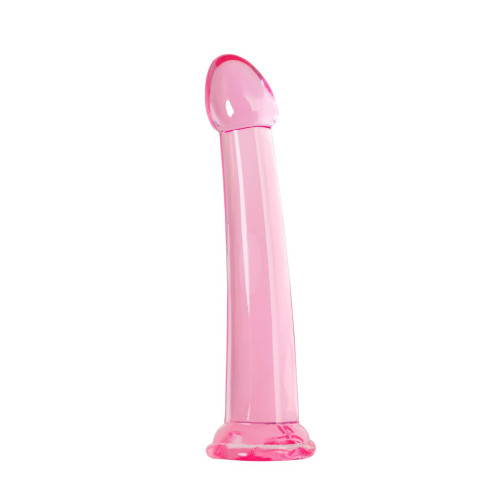 Нереалистичный фаллоимитатор Jelly Dildo XL Toyfa Basic, TPE, Розовый, 22 см