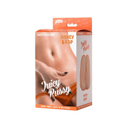Мастурбатор реалистичный Juicy Pussy by TOYFA Honey Drop, вагина, TPR, телесный, 15 см