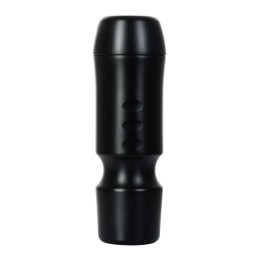 Мастурбатор A-Toys by TOYFA Denna, рот, TPE, черный, 24 см, 7,6 см