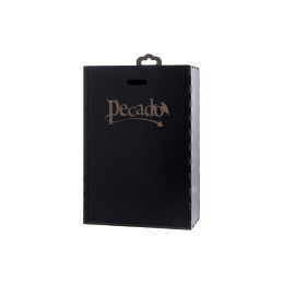 Сбруя для фиксации шеи и рук Pecado BDSM, натуральная кожа, черная