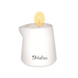 Массажная свеча HOT Shiatsu с ароматом малины и ванильным кремом,  мл