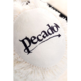 Бондажный набор Pecado BDSM, «Медведь белый», распорка, наручники, натуральная кожа, черный