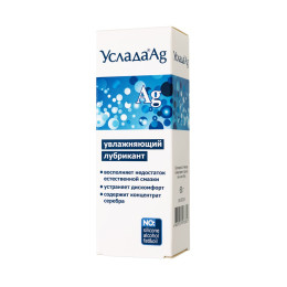 Гель-лубрикант «Услада» с серебром 60 г