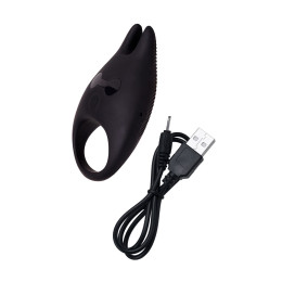 Виброкольцо Erotist Diablo, силикон, черный, 7,9 см, Ø 2,6 см