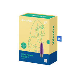 Мини-вибратор для путешествий Satisfyer Ultra Power Bullet 5, силикон, фиолетовый