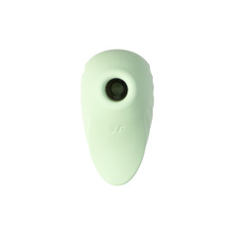 Вакуум-волновой бесконтактный стимулятор клитора Satisfyer Pearl Diver, силикон, мятный, 5 см