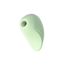 Вакуум-волновой бесконтактный стимулятор клитора Satisfyer Pearl Diver, силикон, мятный, 5 см