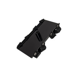 Сменная насадка для секс машин Diva двойная, металл, черный, 20 см