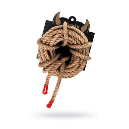 Веревка профи-джут Pecado BDSM, Шибари, 8 мм, 10 м