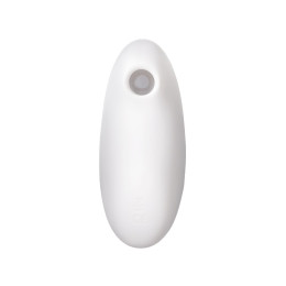 Вакуум-волновой стимулятор клитора с вибрацией Satisfyer Vulva Lover 2, силикон, белый, 11,9 см