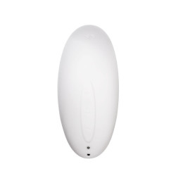 Вакуум-волновой стимулятор клитора с вибрацией Satisfyer Vulva Lover 2, силикон, белый, 11,9 см
