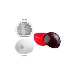 Нереалистичный мастурбатор - шар MALESATION Lucky Ball type 3, TPE, белый