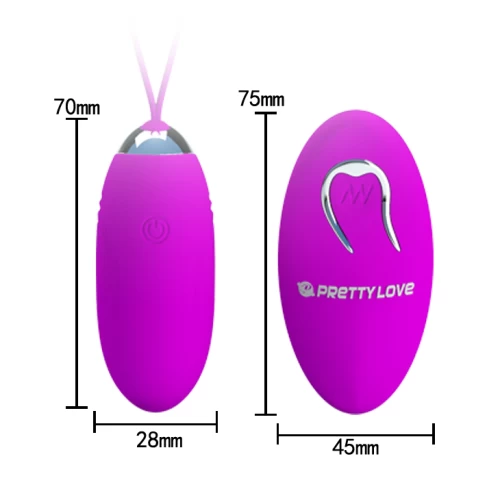 Виброяйцо с беспроводным пультом Pretty Love Jenny
