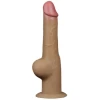 Реалистичный фаллоимитатор на присоске с мошонкой Dual Layered Handle Cock 25 см