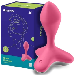 Анальная пробка с вибрацией Satisfyer Game Changer розовая