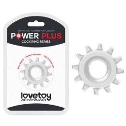 Эрекционное прозрачное кольцо Power Plus Cock Ring
