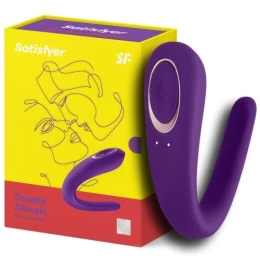 Вибратор для пар Satisfyer Double Classic