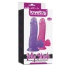 Фиолетовый фаллос Jelly Studs Crystal Dildo Small 16 см