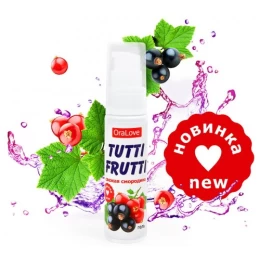 Оральный гель Tutti-Frutti свежая смородина 30 гр