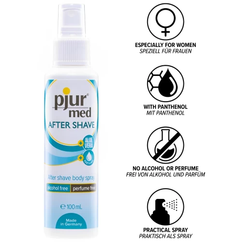 Лосьон-спрей снимающий раздражение после бритья Pjur Med After Shave Spray 100 мл