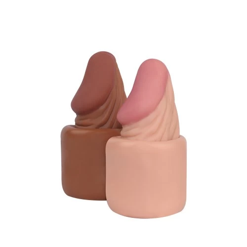 Удлиняющая насадка на пенис телесная X-Tender Penis Sleeve + 5 см