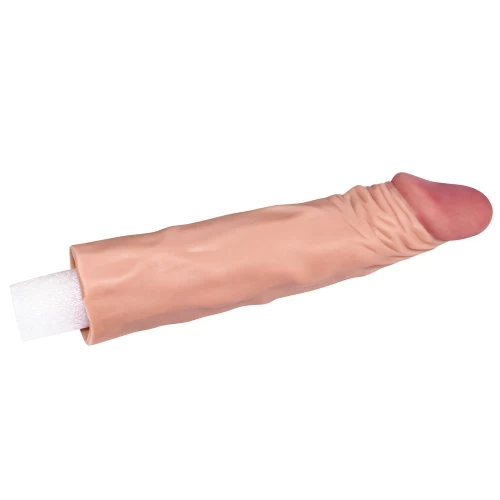 Удлиняющая насадка на пенис телесная X-Tender Penis Sleeve + 5 см
