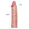Удлиняющая насадка на пенис телесная X-Tender Penis Sleeve + 5 см