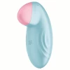 Перезаряжаемый смарт-стимулятор с вибрацией Satisfyer Tropical Tip Blue