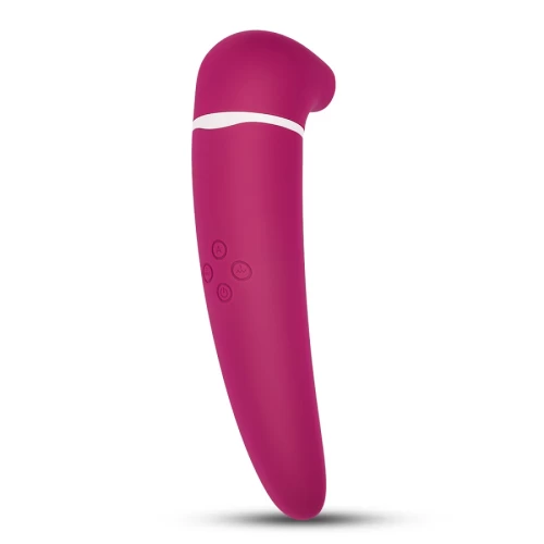 Вакуумный стимулятор клитора с вибрацией Toyz4Partner розовый