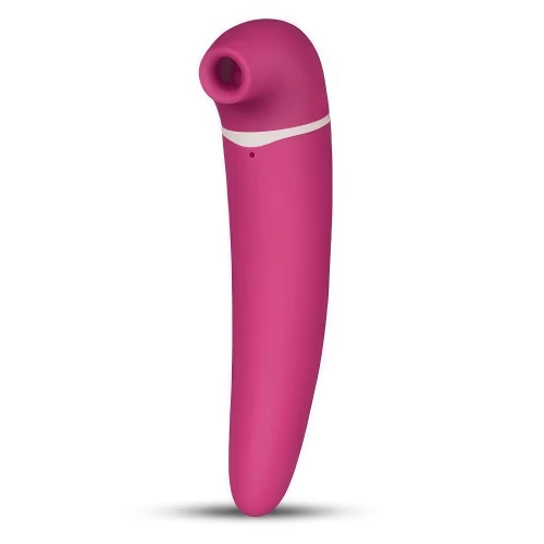 Вакуумный стимулятор клитора с вибрацией Toyz4Partner розовый