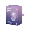 Вакуумный стимулятор клитора Satisfyer Pixie Dust, силикон, фиолетовый, 9,4 см
