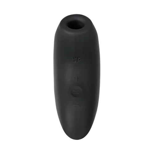 Вакуум-волновой стимулятор клитора Satisfyer Magnetic Deep Pulse, силикон, черный, 11,6 см