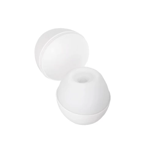 Мастурбатор нереалистичный Satisfyer Egg Single (Bubble), TPE, фиолетовый