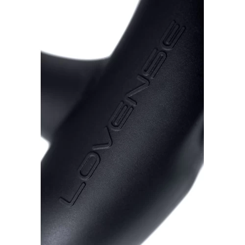Стимулятор простаты LOVENSE Edge 2, силикон, черный, 12,4 см