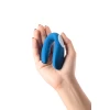 Многофункциональный стимулятор для пар Satisfyer Double Whale, силикон, голубой, 17 см.