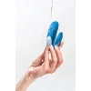 Многофункциональный стимулятор для пар Satisfyer Double Whale, силикон, голубой, 17 см.
