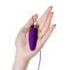 Виброяйцо с пультом управления A-Toys by TOYFA Cony, силикон, фиолетовый, 7,6 см