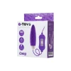Виброяйцо с пультом управления A-Toys by TOYFA Cony, силикон, фиолетовый, 7,6 см