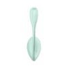 Виброяйцо Satisfyer Smooth Petal Connect App, мятное, 6,5 см