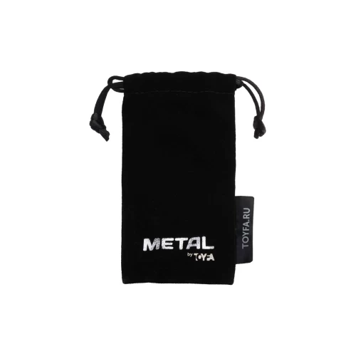 Анальная втулка Metal by TOYFA, металл, золотая, с красным кристаллом, 10,5 см, Ø 4 см, 165 г