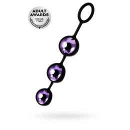 Вагинальные шарики A-Toys by TOYFA Hony, ABS пластик, фиолетовый, 18,5 см