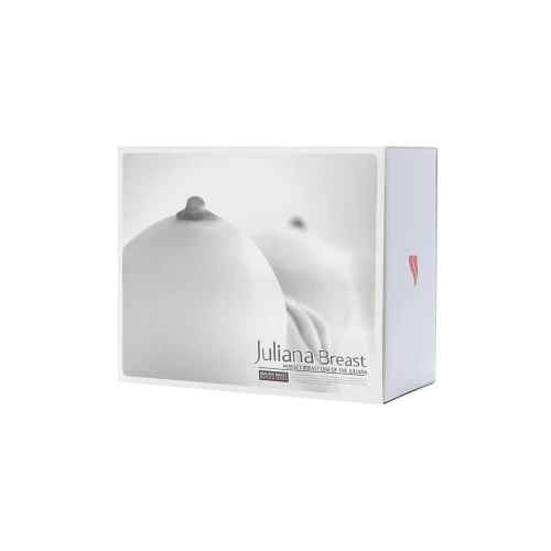 Мастурбатор реалистичный KOKOS Juliana Breast, TPR, телесный, 20 см